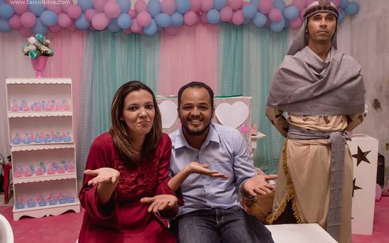 Familia de Chá de Revelação Geane + Leo = ???