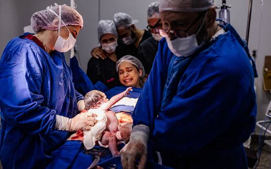 PARTO de Chegada do Levi