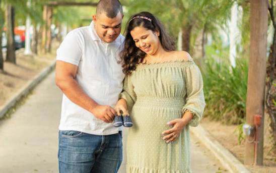 GRÁVIDAS - ESTÚDIO / EXTERNAS de Ensaio externo da gravidez de Fabiana