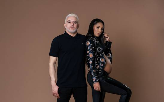 Gestante  Estúdio  de Ensaio Gestante  Mayra e Dú + Chloe