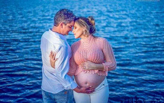 Gestante & Família   de Ensaio Gestante - Sara + Rafael + Alice + Rafael Filho