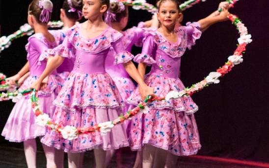 Formaturas de Amostra de dança