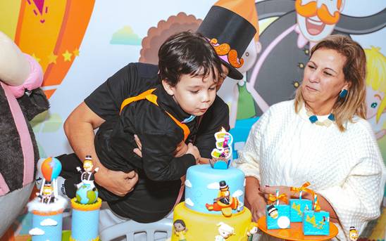 ANIVERSÁRIO INFANTIL de 3 Aninhos do Theo