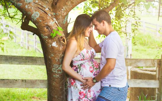 GESTANTE de A espera do Gustavo - Renata e Bruno