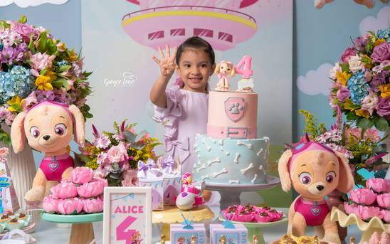 Aniversários Infantis de inHome | Bday ALICE 04 anos