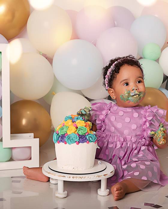 Smash The Cake - Estúdio de Aurora - 01 Ano