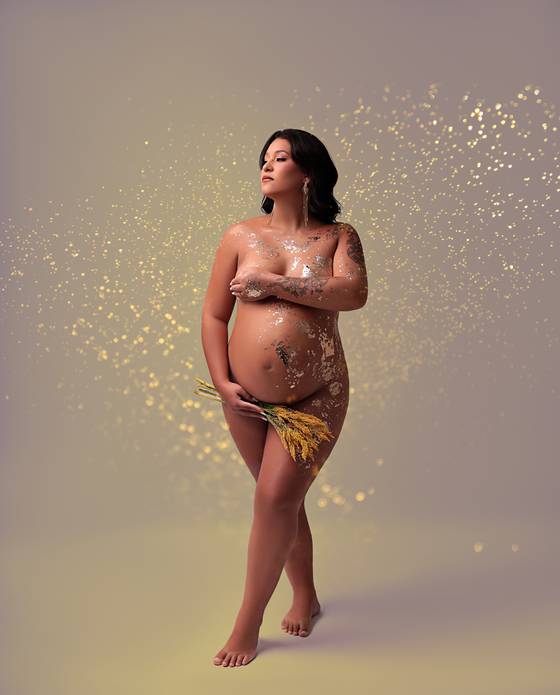 Gestante (Estúdio) de Weskla