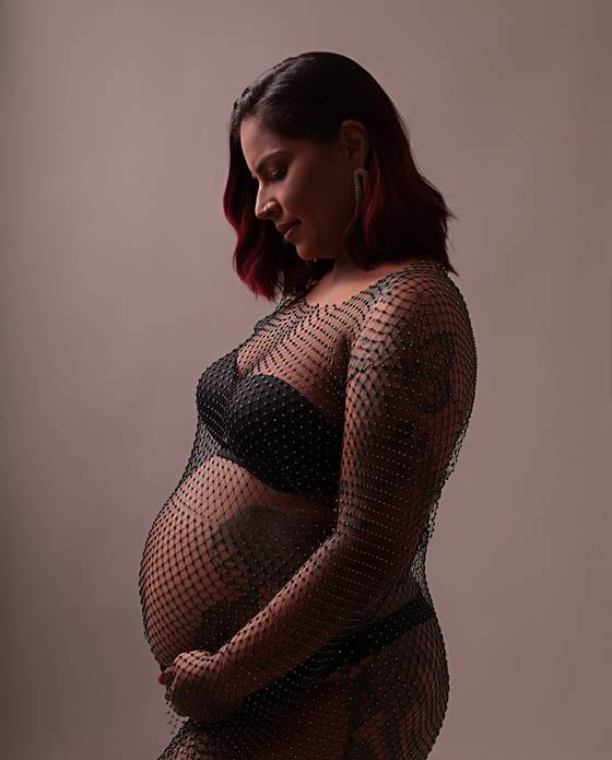 Gestante (Estúdio) de Andresa