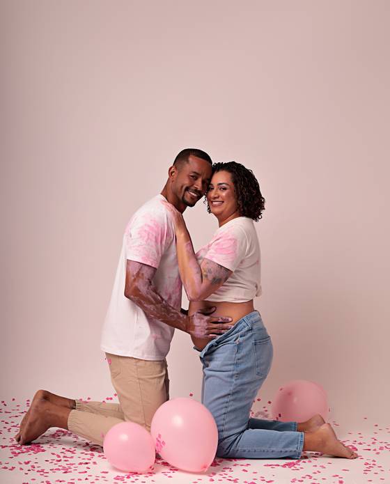 Ensaio Revelação de Flávia