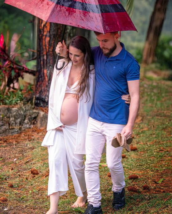 Gestante  de Aqui nasce um novo Amor - Gestante Susy