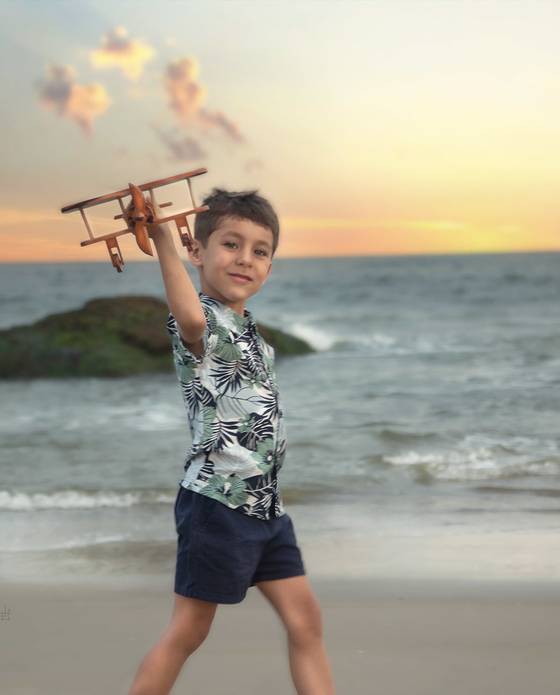 Infantil de Ensaio Infantil- Théo Luiz 4 anos 