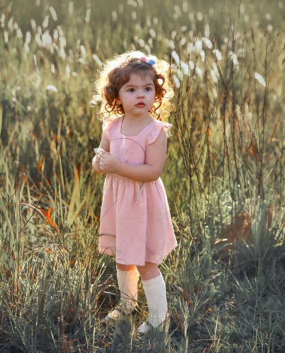 Infantil de Ensaio Infantil Maria.