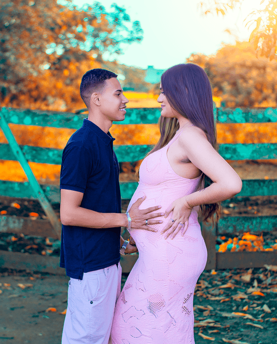 Ensaio Gestante de Karol e Nicolas