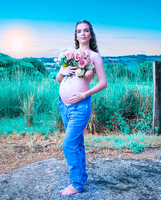 Ensaio Gestante de Emylly e Felipe