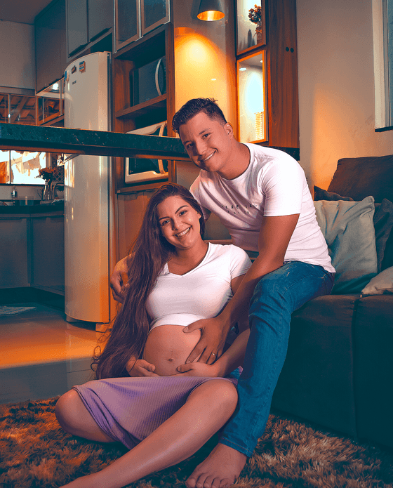 Ensaio Gestante de Larissa e Ezequie