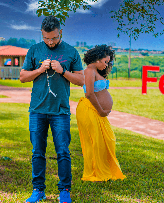 Ensaio Gestante de Alexsandra e Jonathan