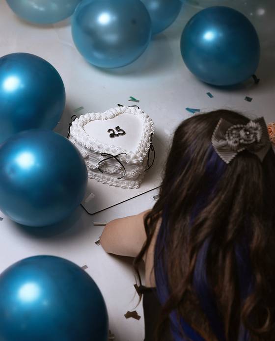 Retrato em Estúdio de Ensaio de Aniversário - Sthef