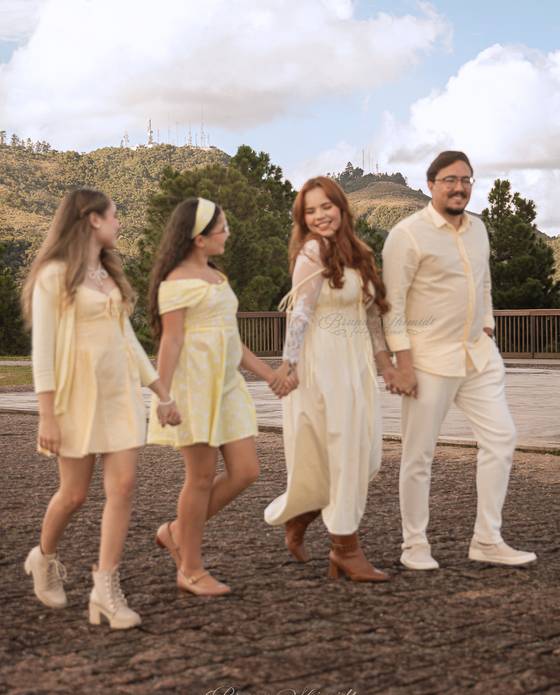 Ensaio Externo de Aline & Familia