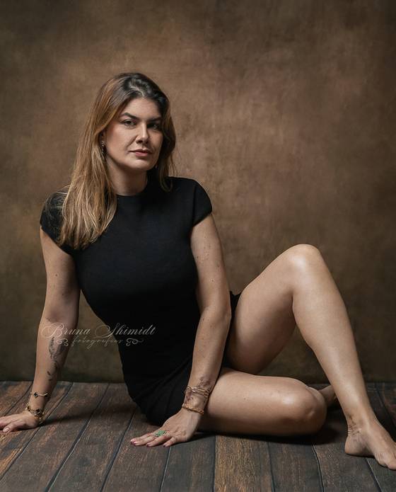 Retrato em Estúdio de Retrato Pessoal- Ní