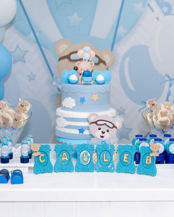 Eventos/Aniversario de Chá de bebê - Calleb