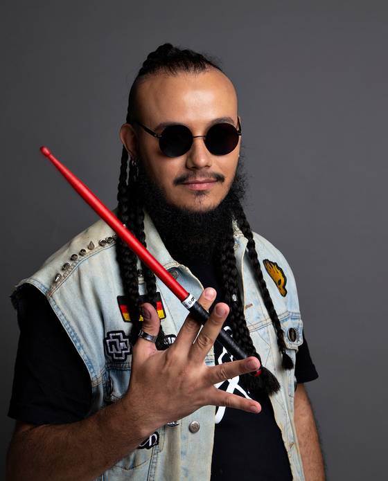 Músico de Ensaio Baterista Leo