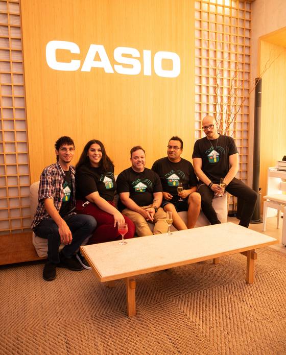 Eventos de Lançamento da Casio na Made In Brazil com Toca Paulista de Artes