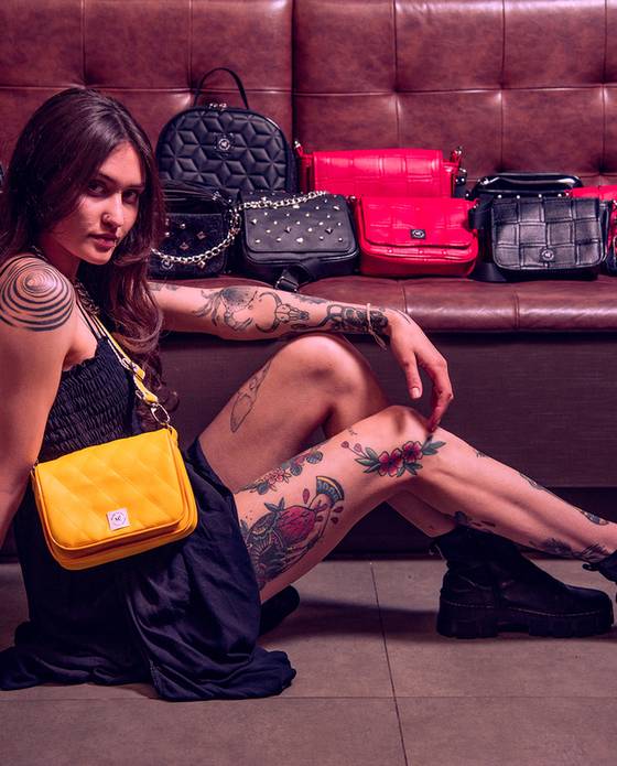 Ensaio Moda de Marcelle Tormen Acessórios 