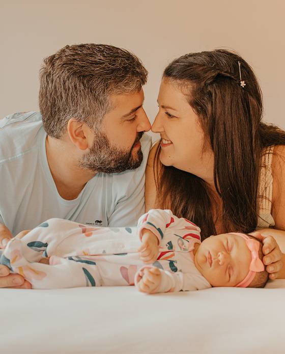 Newborn Lifestyle de 20 dias de Laura