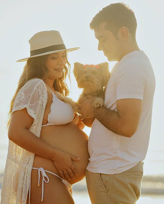 Ensaio Gestante de Michelly e Whevellen - Espera de Sophia