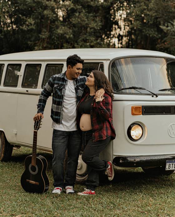 Ensaio Gestante de Ana Paula e Alex - à espera de Arthur