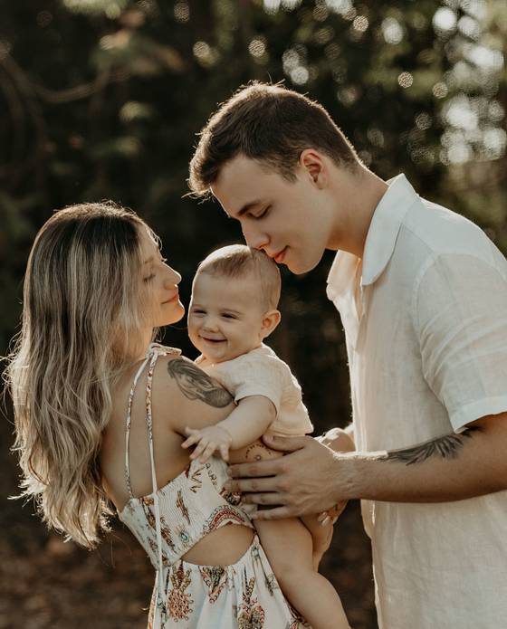 Ensaio Família de Pedro, Lethicia e Francisco