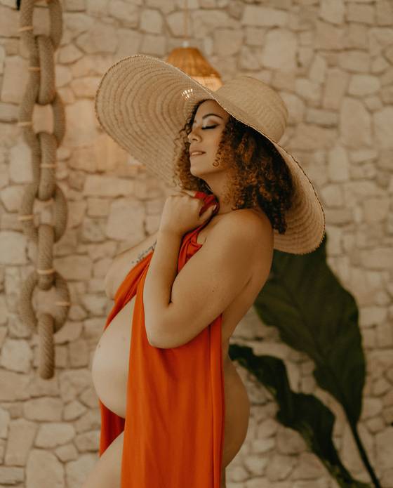 Ensaio Gestante de Débora Vasconcelos