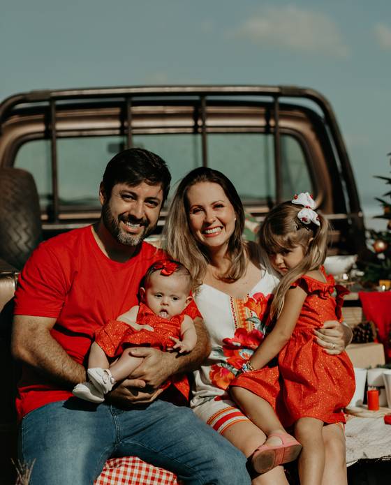 Ensaio Família de Daiani e Família - Natal no Paraíso