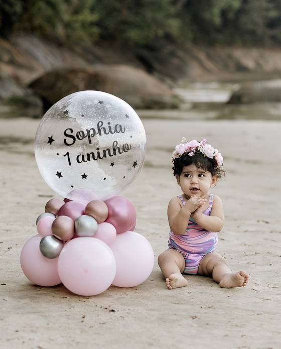 Ensaio Família de 1 ano  da Sophia 