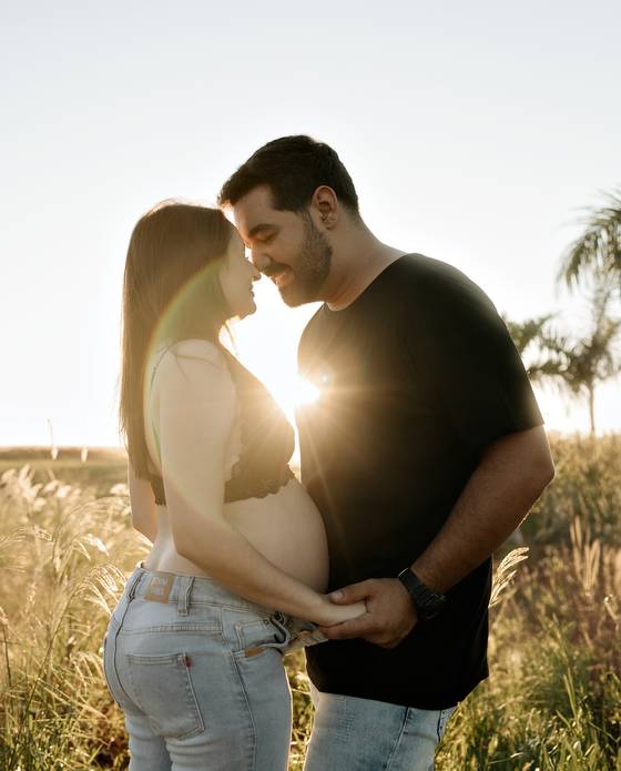 Ensaio Gestante de Fernando e Helo - A espera de Josué