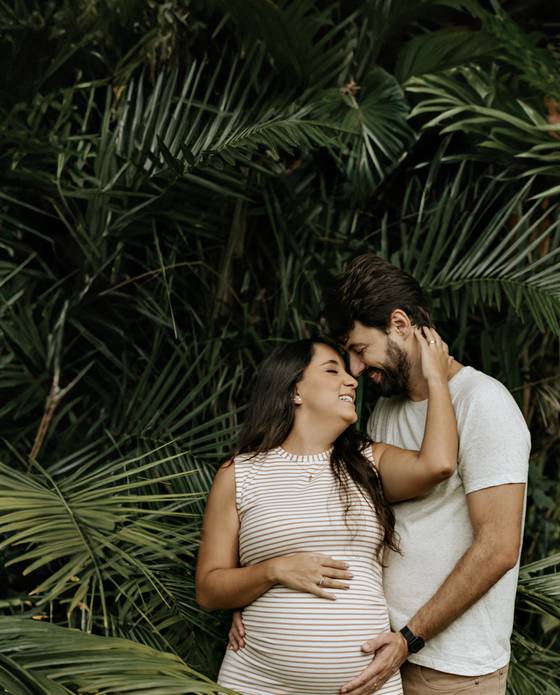 Ensaio Gestante de Ana e Gui a espera de Caetano