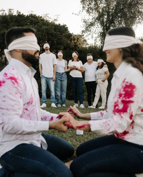 Ensaio Revelação de Jessica e Yago - Espera de Olivia