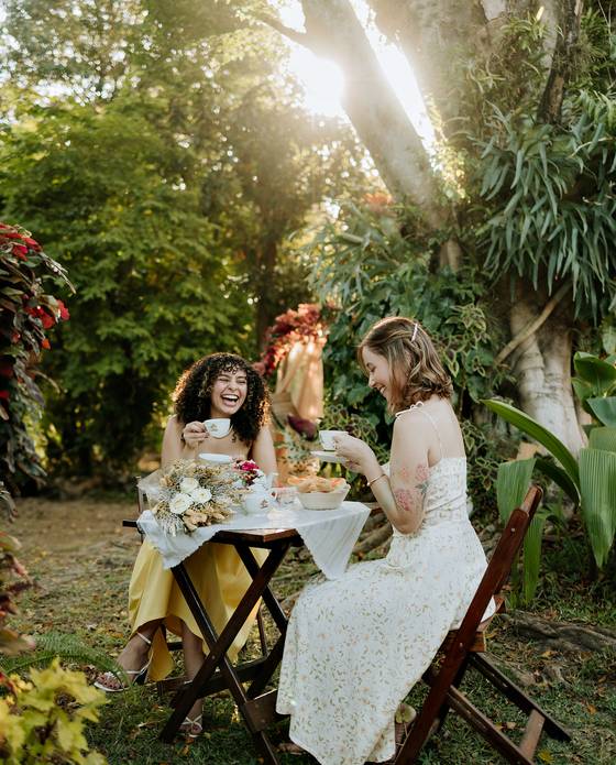 Ensaio Feminino de Ensaio Temático Estilo Bridgerton - Sté e Luisa
