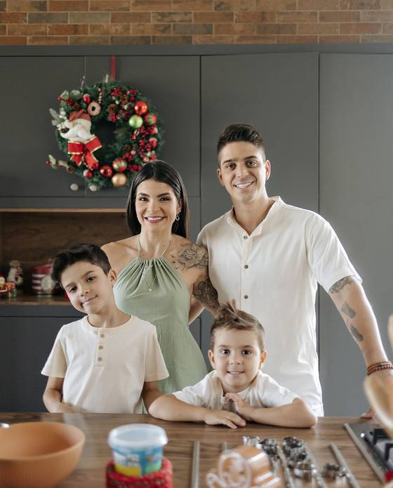 Ensaio Família de A fabrica de biscoitos - Família da Pamella