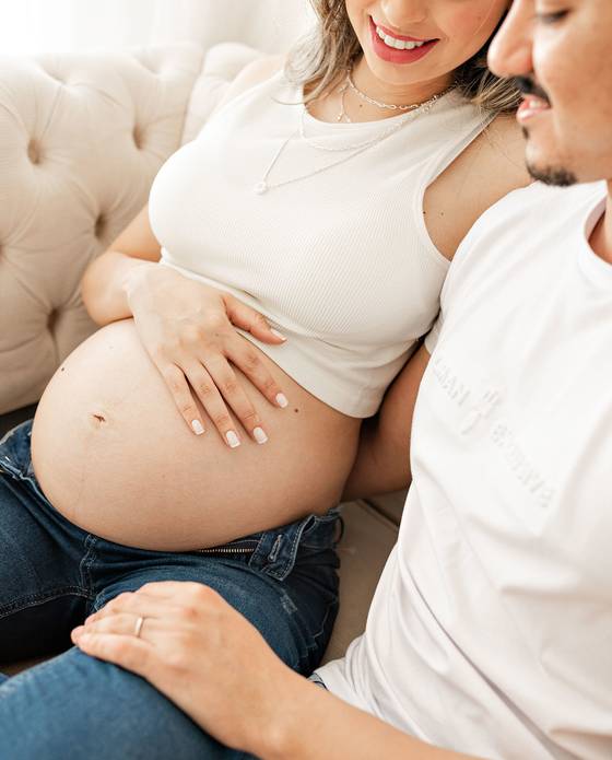 Ensaio Gestante de Espera de Cecília