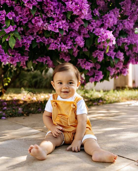 Acompanhamento de Bebê de 12 Meses do Caetano