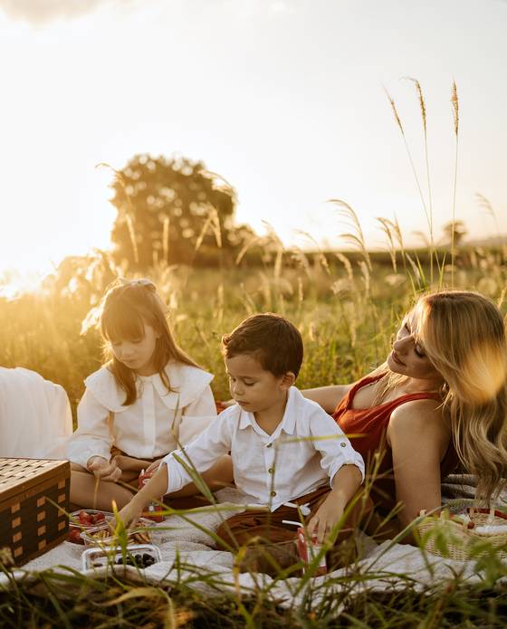 Ensaio Família de Marcela, Theo e Julia 
