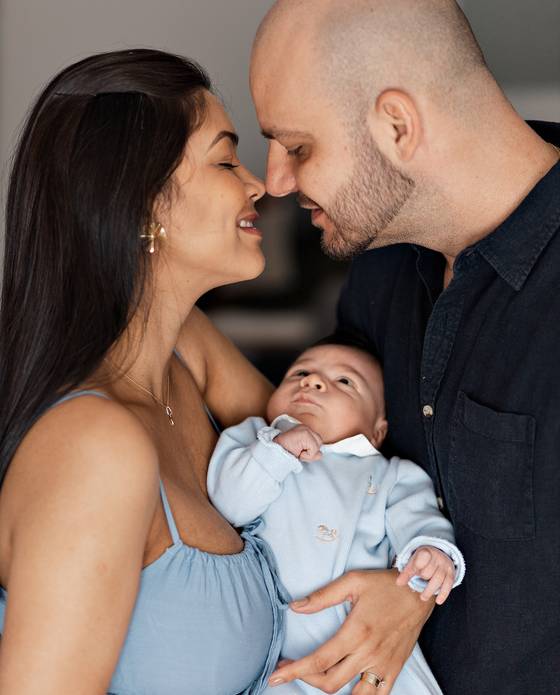 Newborn Lifestyle de Primeiro Mês Francisco