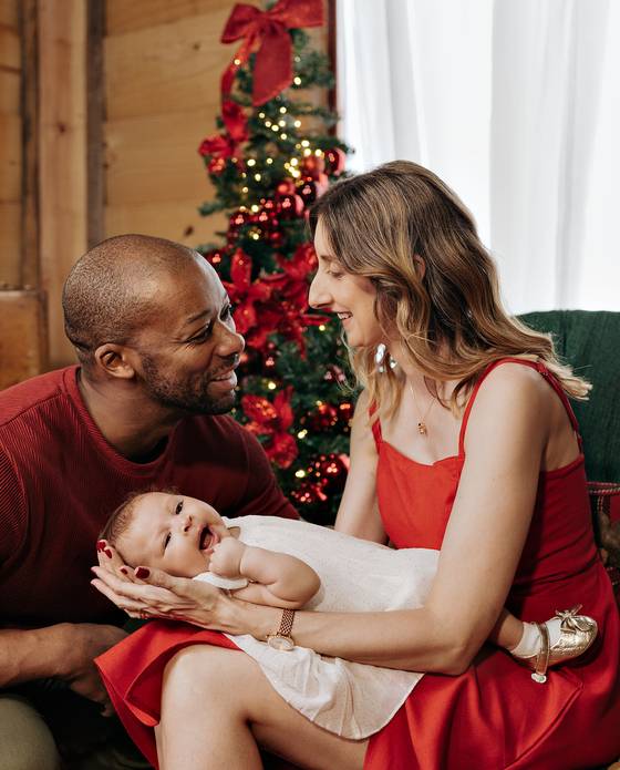 Natal de Primeiro Natal de Helena - Robson e Ana