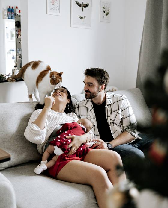 Acompanhamento de Bebê de Primeiros Dias da Catarina