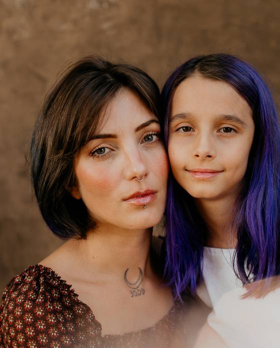 Mês das mães de Sessão raíz - Andressa e Luna