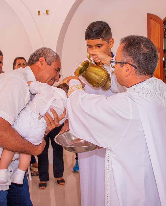 Batismo de Batismo Filho Da Thais