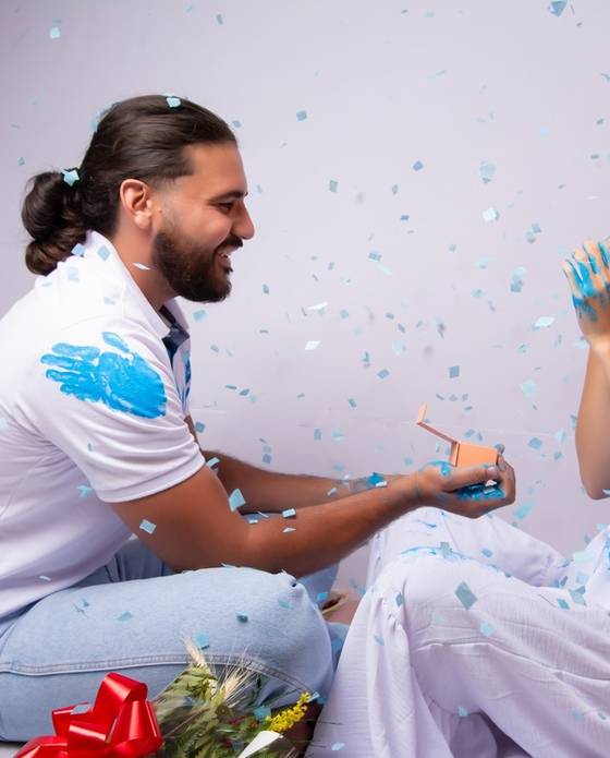 Chá Revelação  de Chá Revelação + Pedido de Casamento 