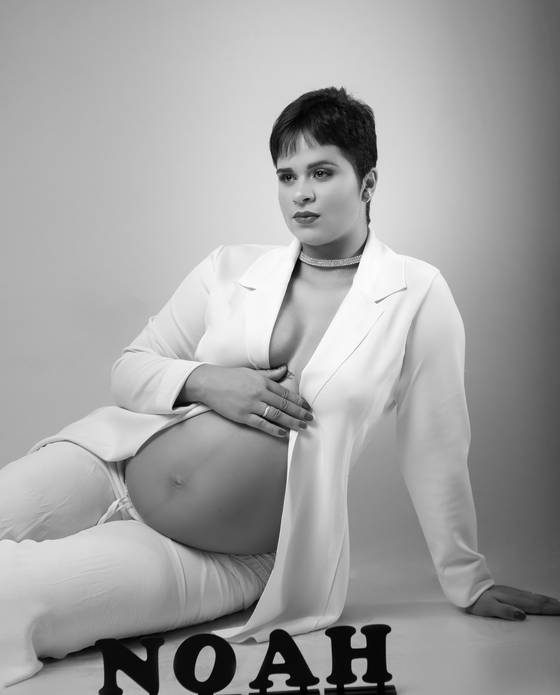 Gestante  de Doce Espera de Noah 