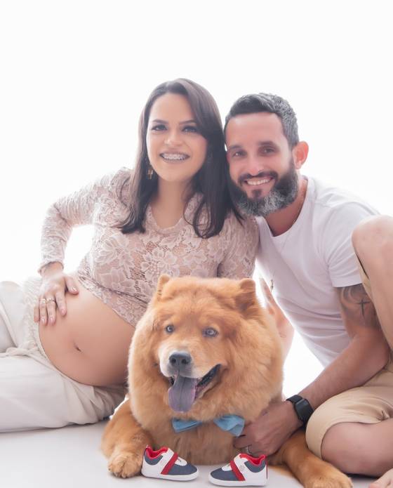 Gestante  de Doce Espera de Theo 